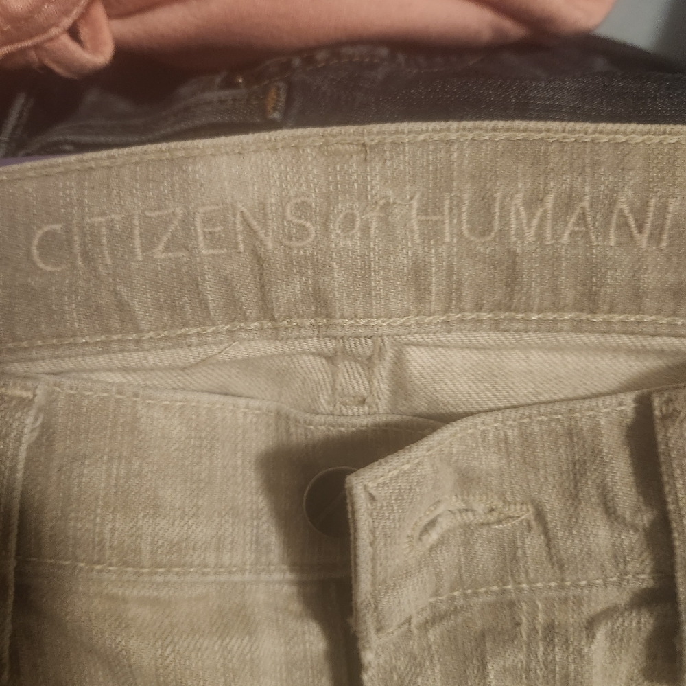 Size 28 Tan Citizen of Humanity boot cut jeans - Picture 2 of 5
